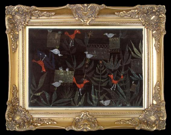 framed  Paul Klee Bird Gardean, TA216